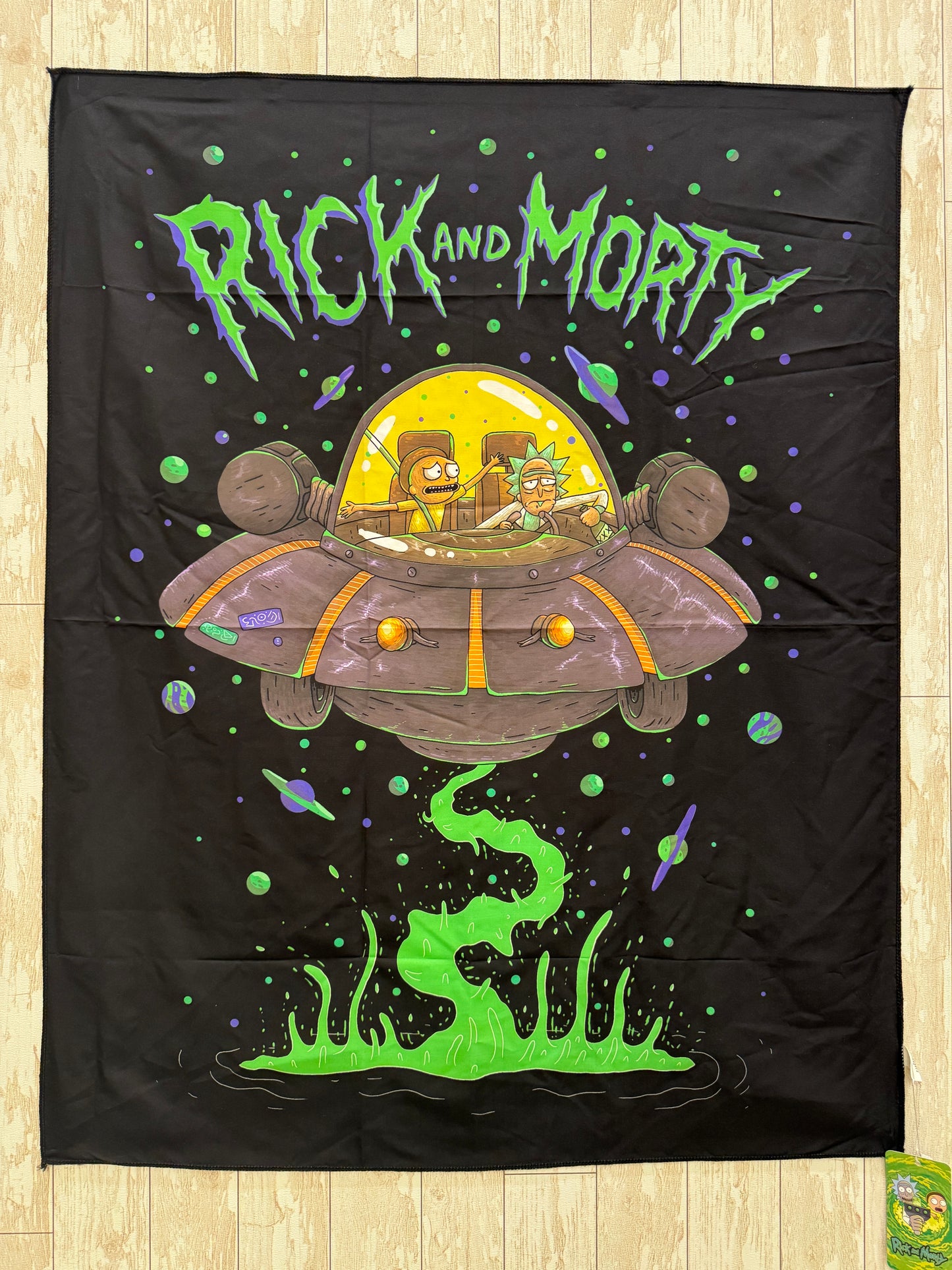 Rick and Morty Tapestry