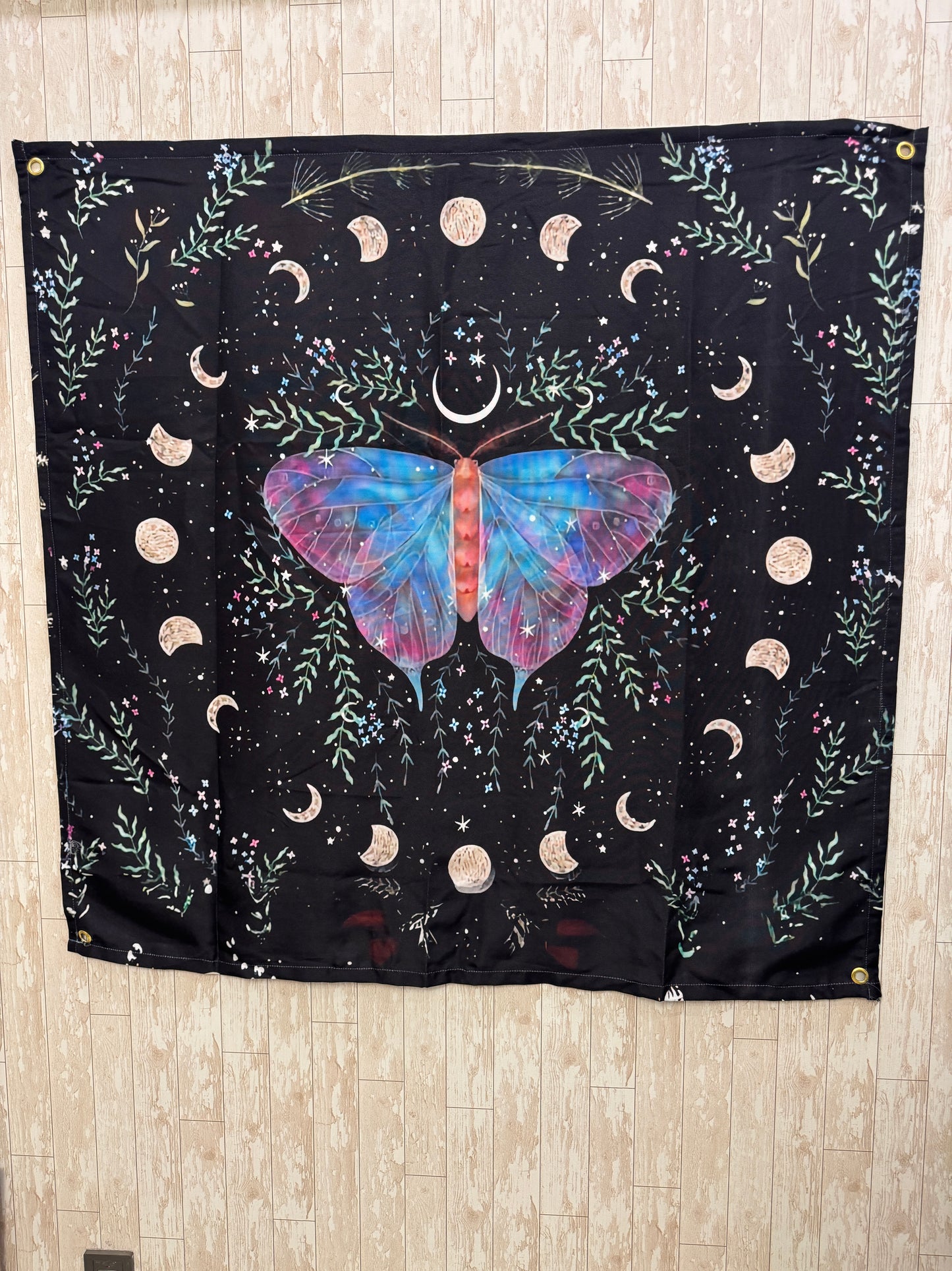 Butterfly Mandala Tapestry