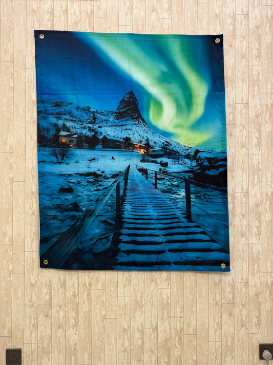 Northern Lights Tapestry